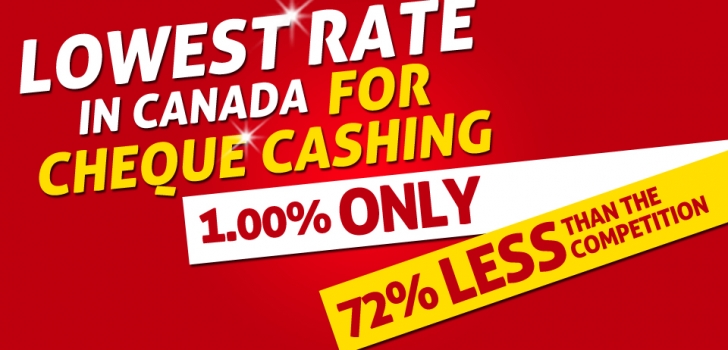 1.00% LOWEST RATE IN CANADA GUARANTEED!